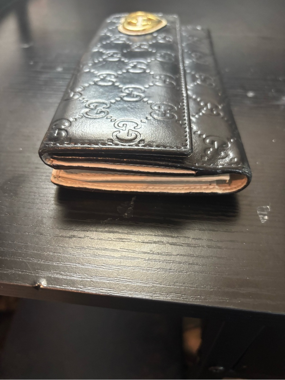 Authentic Gucci "Lovely" Heart Guccissima Continental Wallet 2in1 WOC Conversion - Picture 14 of 14